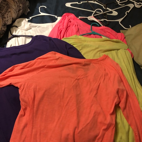 Authentic pink Victoria Secret long sleeve shirts - Picture 7 of 8